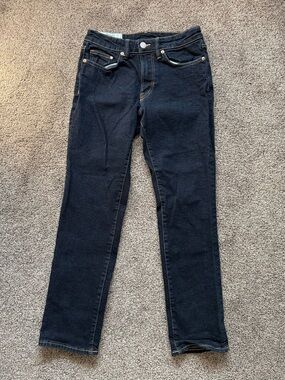 H&M Dark Blue Straight Regular Fit Jeans
